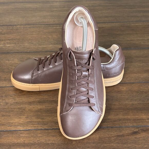 Mens Birkenstock Bend Low Brown Leather Comfort Casual Sneakers Shoes Size 44 - Picture 6 of 10